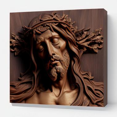 3D model st jesus (STL)